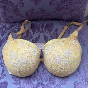 36C Victorias Secret Yellow Bra